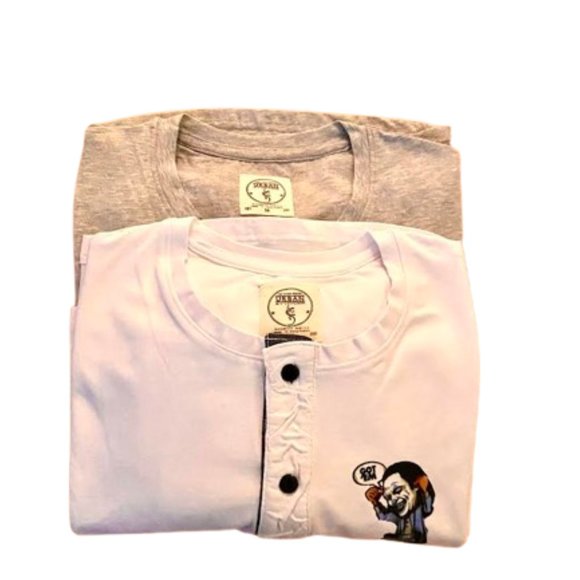 Got Em Mens Cotton Henly. Free Shipping - Picture 3 of 6